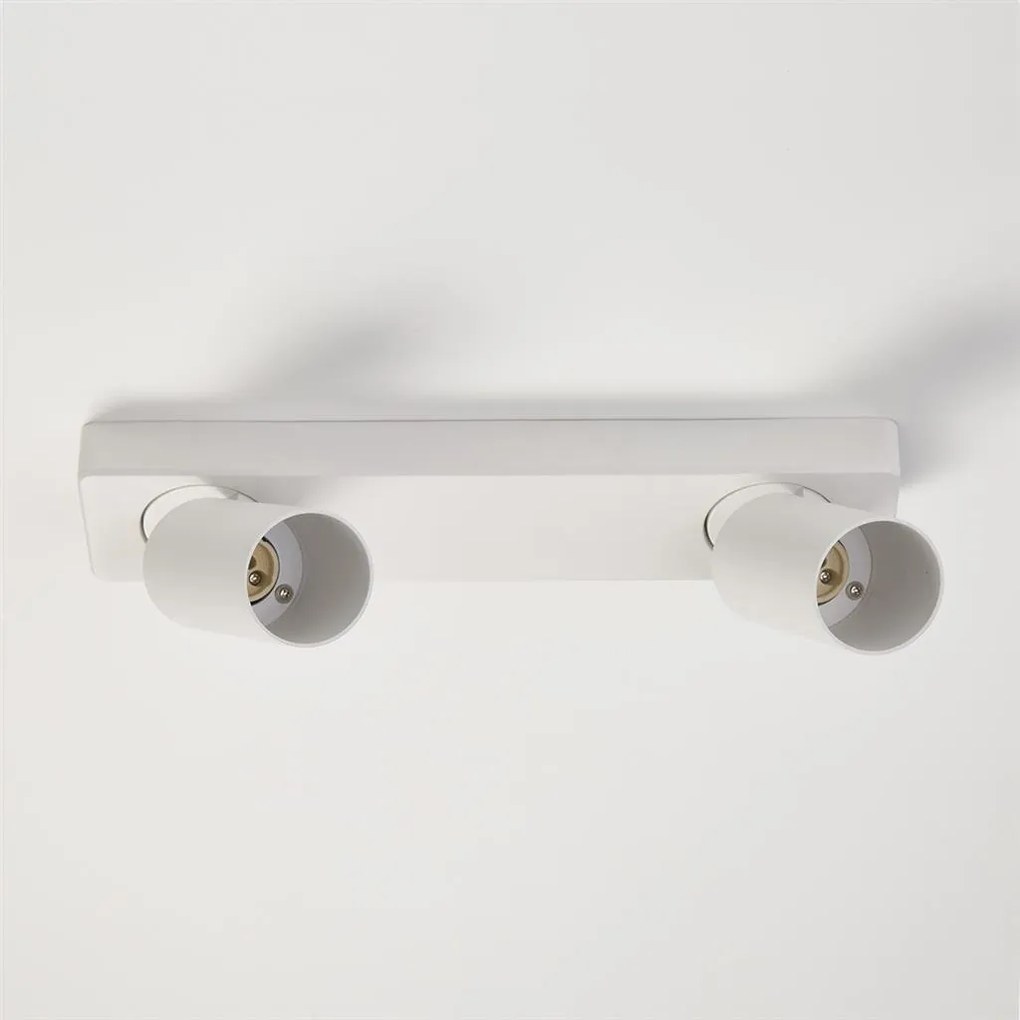 Corp aplicat cu 2 spoturi directionabile Moon 2 Bar, alb
