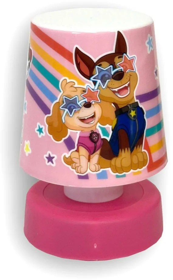Patrula Cățelușilor Rainbow mini lampă de masă