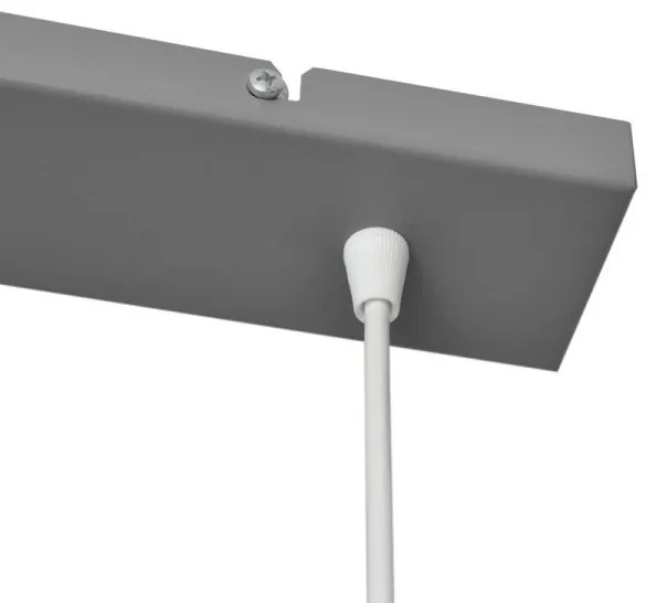 Lustră pe cablu VOLTA 3xE27/15W/230V gri