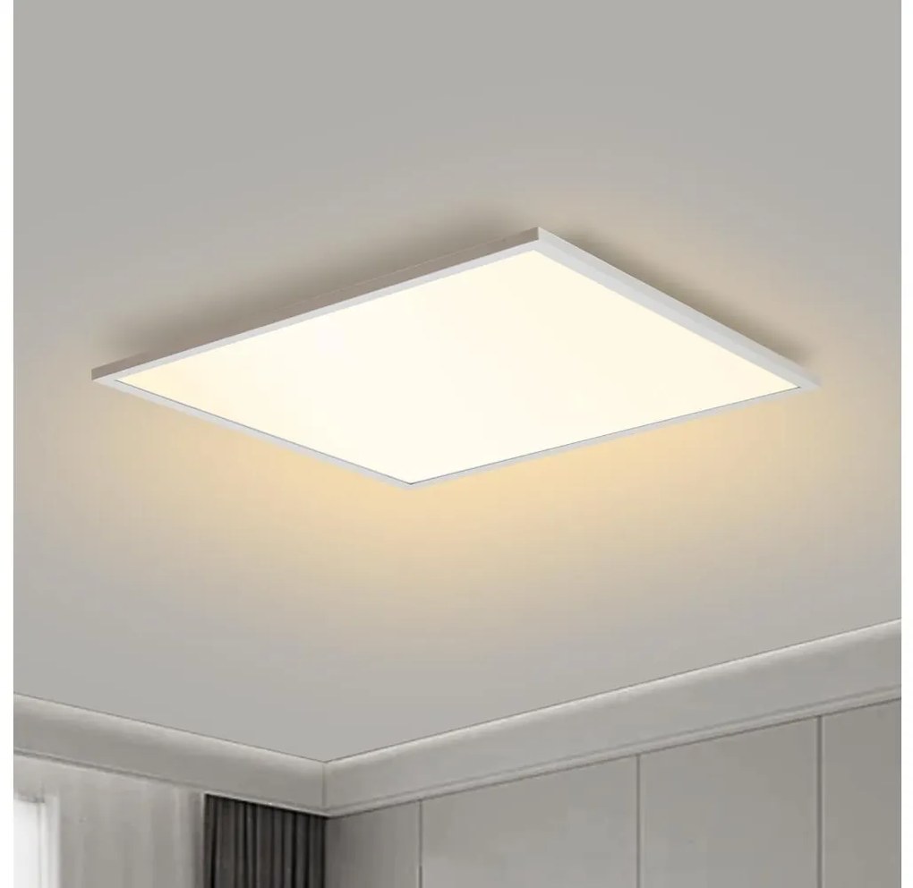 Plafonieră LED dimabilă Brilagi SLIMFRAME LED/36W/230V 45x45 cm alb + telecomandă