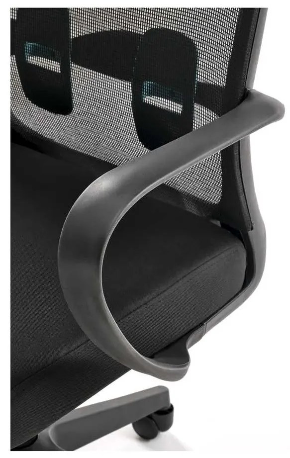 Scaun de birou Baldwin, negru