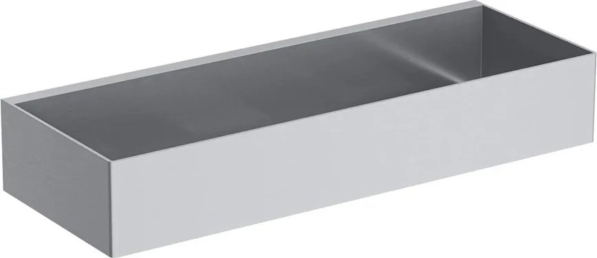 Etajera otel inoxidabil Omnires Uni 30 cm finisaj nichel periat