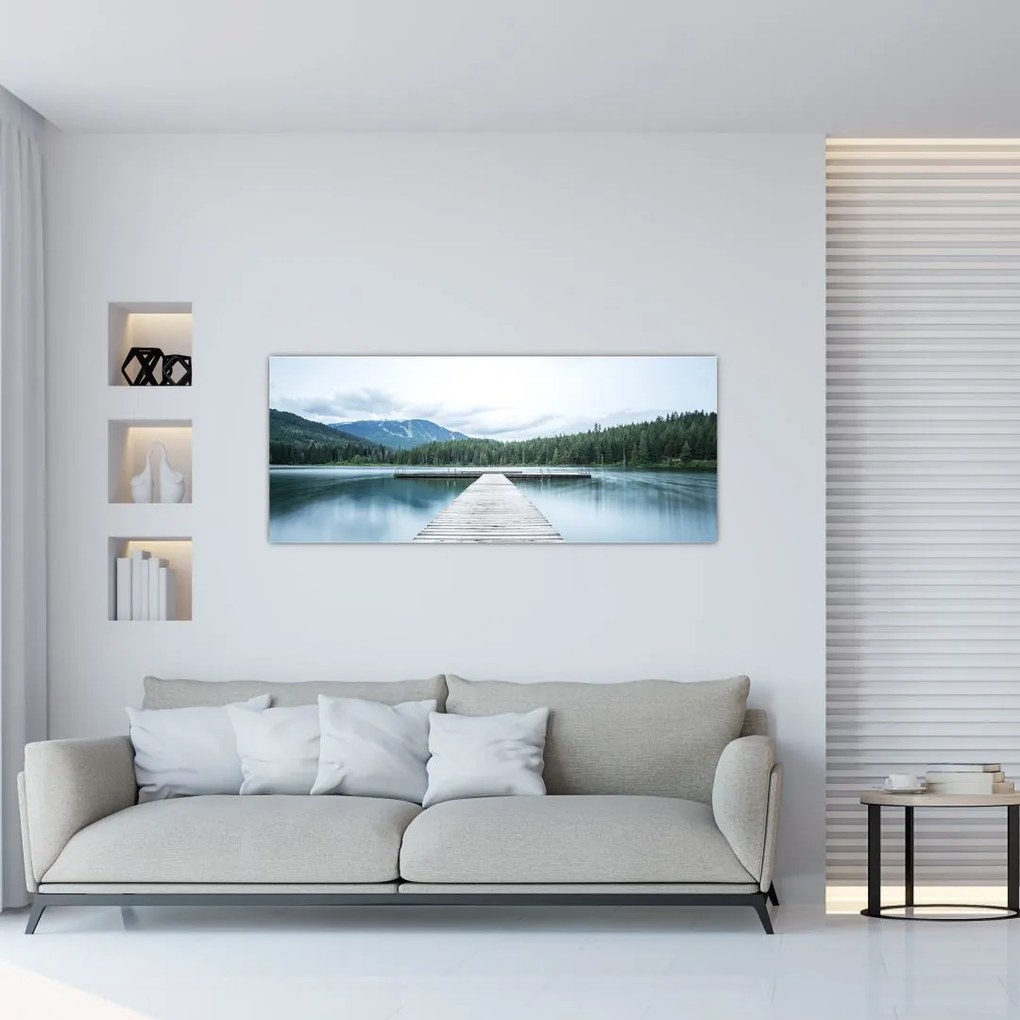 Tablou - O privire din pod (120x50 cm)