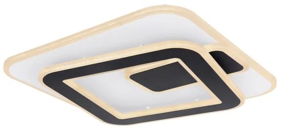 Plafonieră LED dimabilă Globo 48435-36 RODAN LED/36W/230V + telecomandă