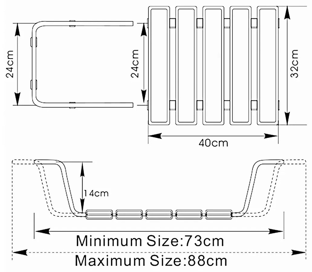 Scaun de baie SAPHO AE549 Handicap, alb