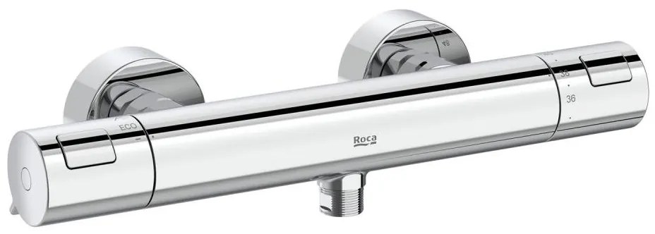 Baterie termostatică de duș Roca A5A2E18C00 T-500 crom lucios