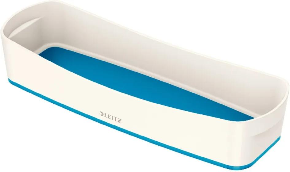 Organizator de birou Leitz MyBox, lungime 31 cm, alb - albastru
