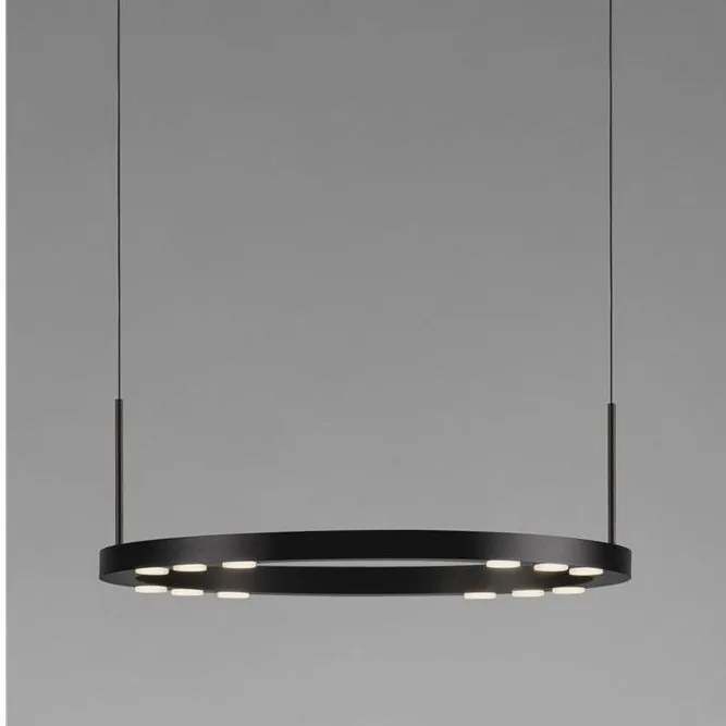 Lustra suspendata LED design circular LUNETTE 40cm NVL-9030924