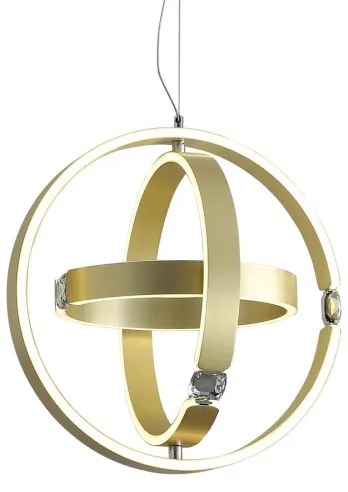 LED Lustră de cristal pe cablu SIRIUS LED/80W/230V