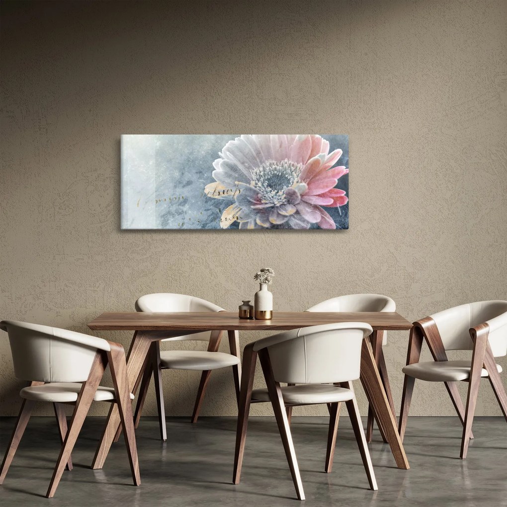 Tablou - Floare de iarnă (120x50 cm)