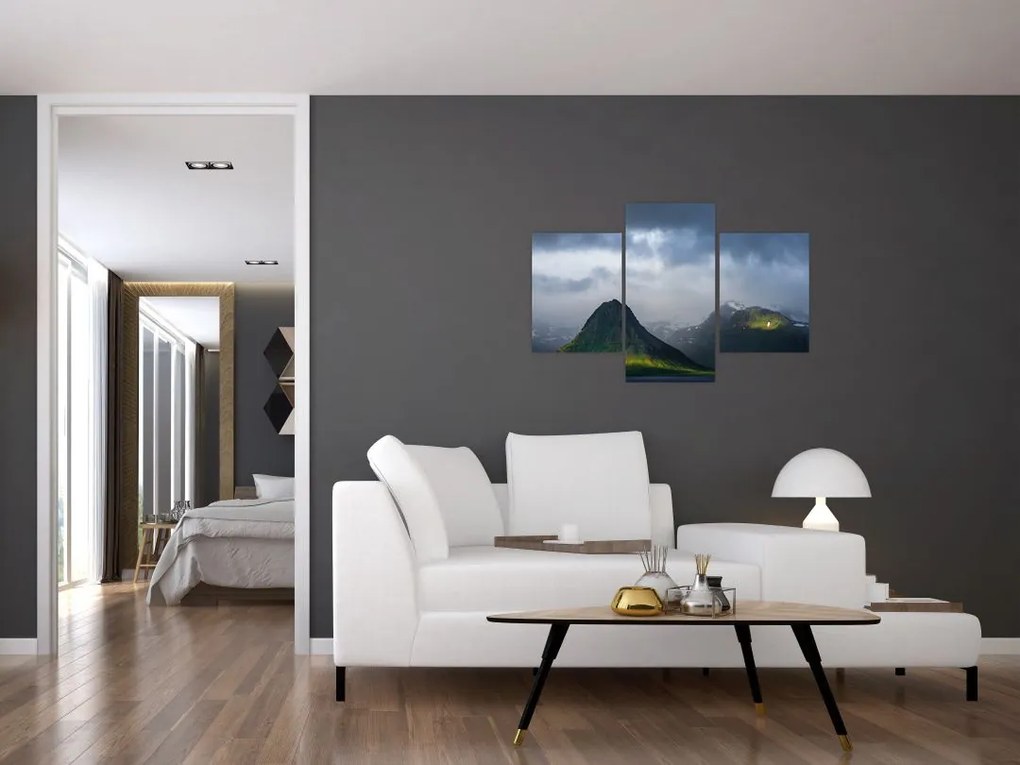 Tablou cu munți (90x60 cm)