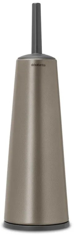 Perie pentru toaleta Brabantia ReNew 90300307, 42 cm, Design discret, Gri