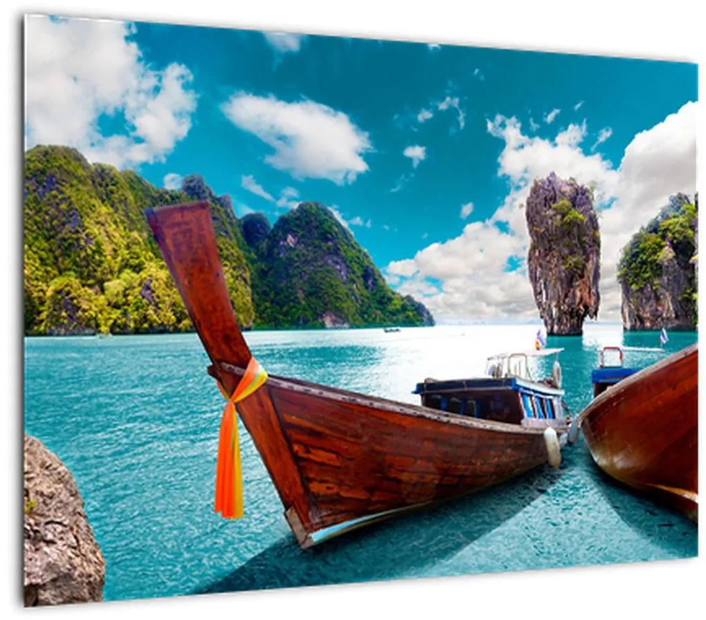 Tablou - Rai pe pământ (70x50 cm)