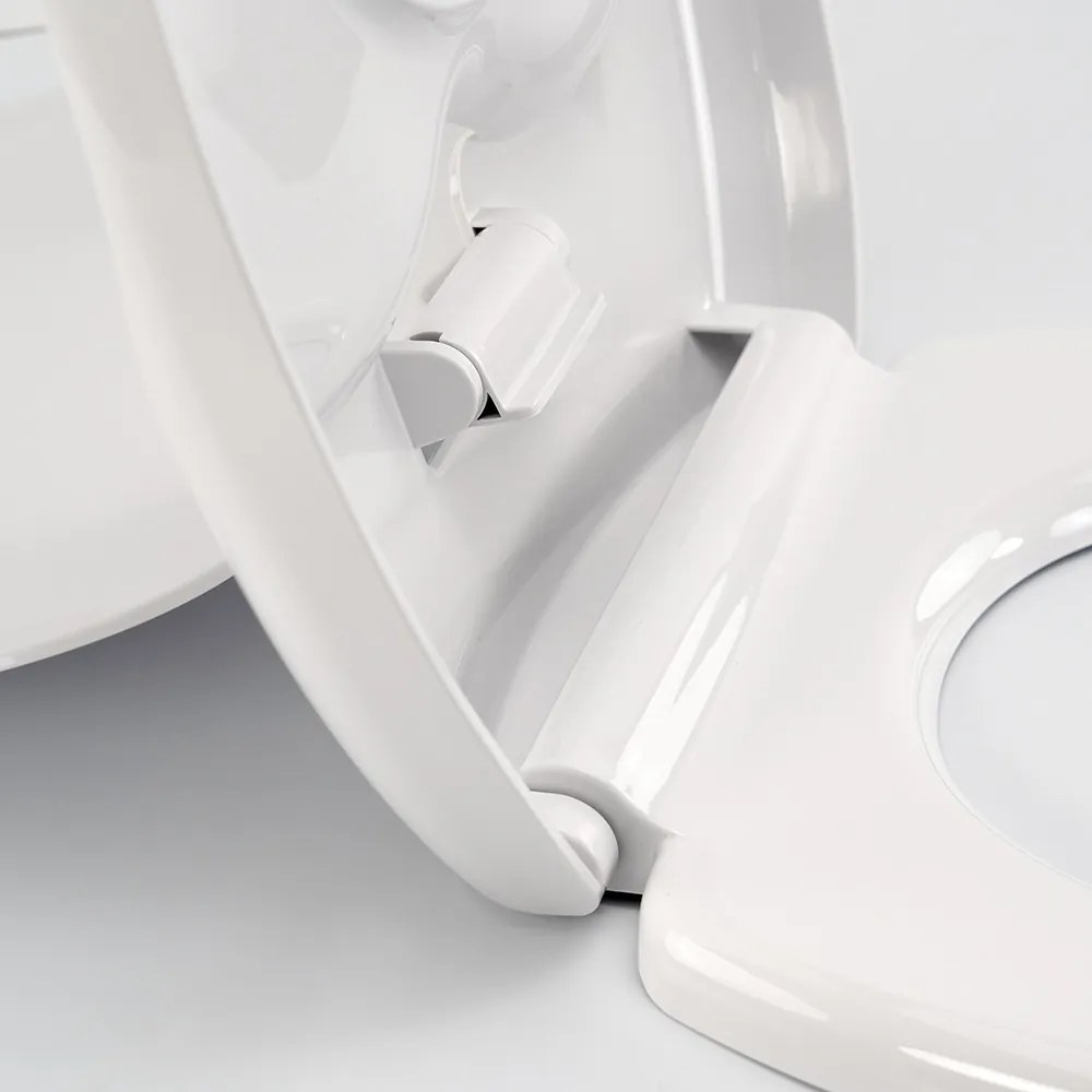 Rion Soft Close 2-in-1 scaun WC cu reductor plastic alb