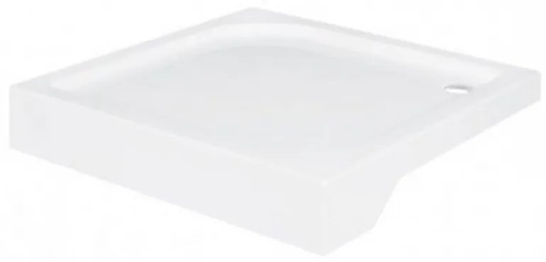 Cabină de duș pătrată Tomar 80x80 cm cu cădiță de duș