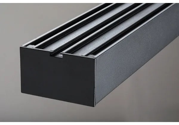 Brilagi - Lustră LED suspendată pe cablu AXIS, 30 W, 230 V, 120 cm, neagră