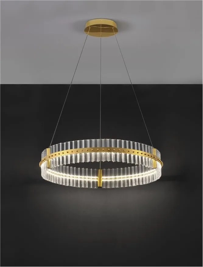 Lustra LED design modern decorativ OLIMPIA D-78cm