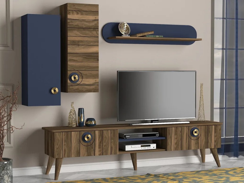 Comoda TV Mare - Walnut, Loft