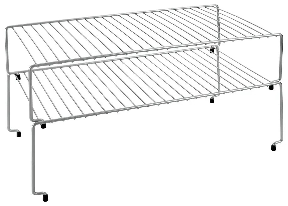 Set 2 rafturi adițional pentru dulap Metaltex