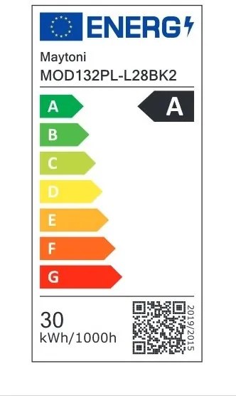 Lustra LED cu 5 pendule design modern Cascade negru