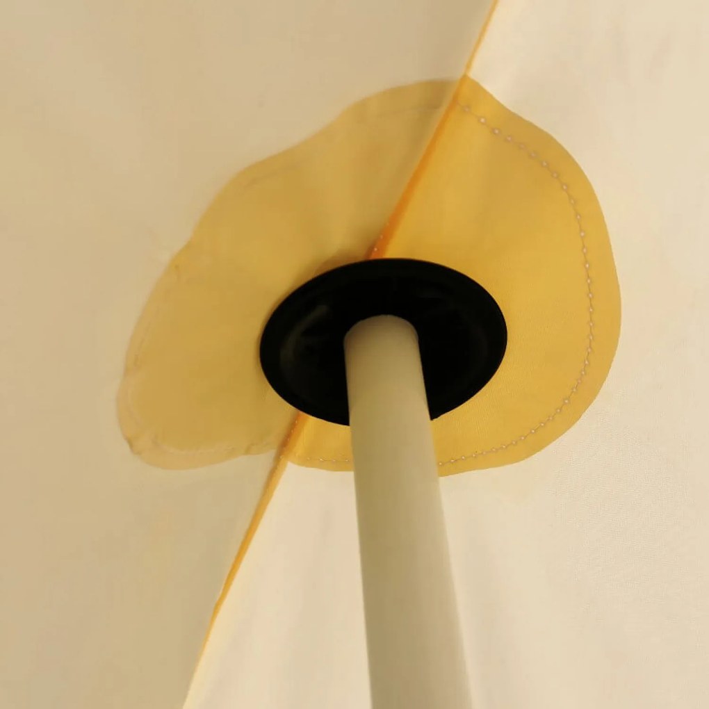 Cortină pliabilă 3x3m pentru Sărbători: Protecție impermeabilă și Asamblare rapidă - cu 3 pereți - Albastru