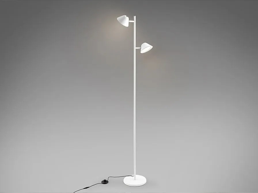 Lampadar/Lampa de podea LED design modern Taros alb