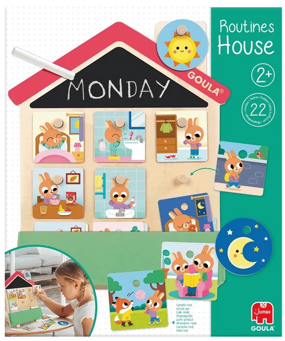 JOC EDUCATIV - CASUTA CU ACTIVITATI ZILNICE - GOULA (1110700211)