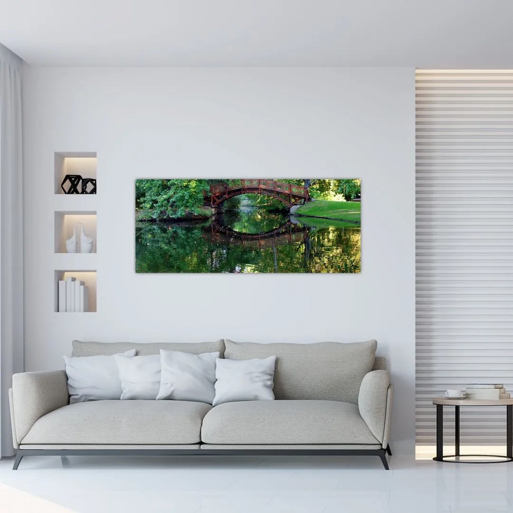 Tablou cu râu (120x50 cm)