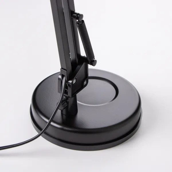 Lampă de masă ROMERO 1xE27/60W/230V neagră Brilagi