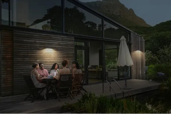 Osram - Aplică solară de perete ENDURA STYLE LED/12,4W/4,2V 2000 mAh IP54 antracit