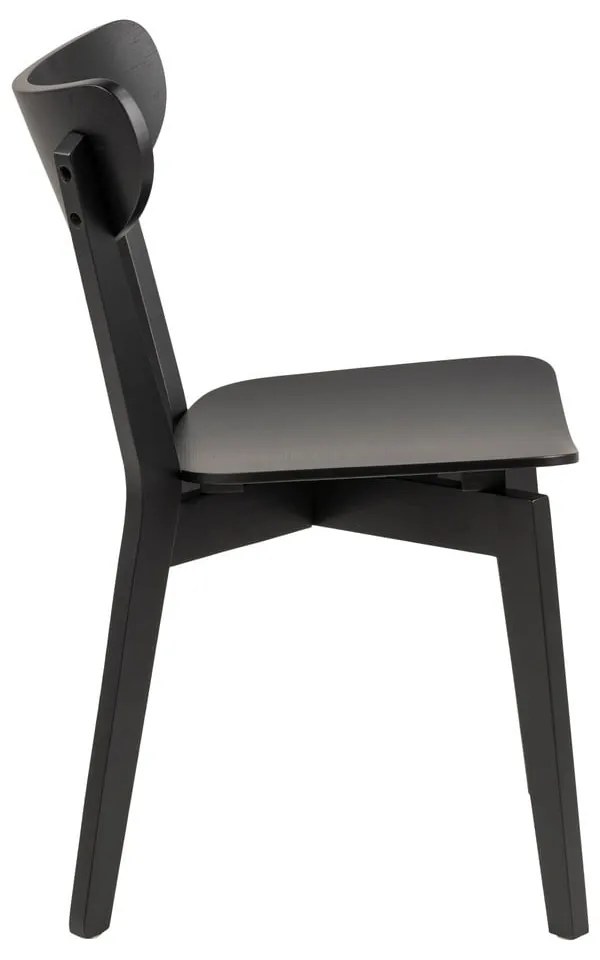 Scaun de dining Actona Roxby, negru
