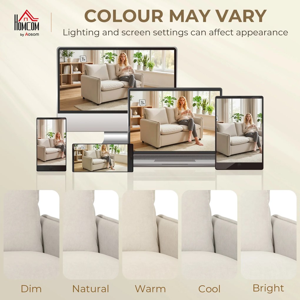 HOMCOM Canapea compactă mică | Aosom Romania