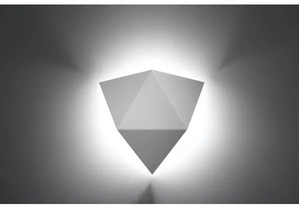 Aplică perete SOLIDO 2xG9/40W/230V alb