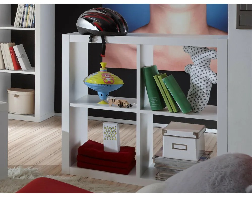 CORP MODULAR CUBE, 77X38X77 CM, CULOARE ALB, MDF