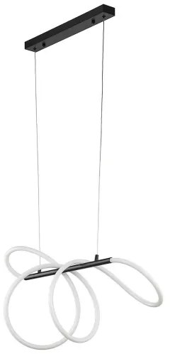 Lustră LED pe cablu FLEXI LED/36W/230V 4000K negru