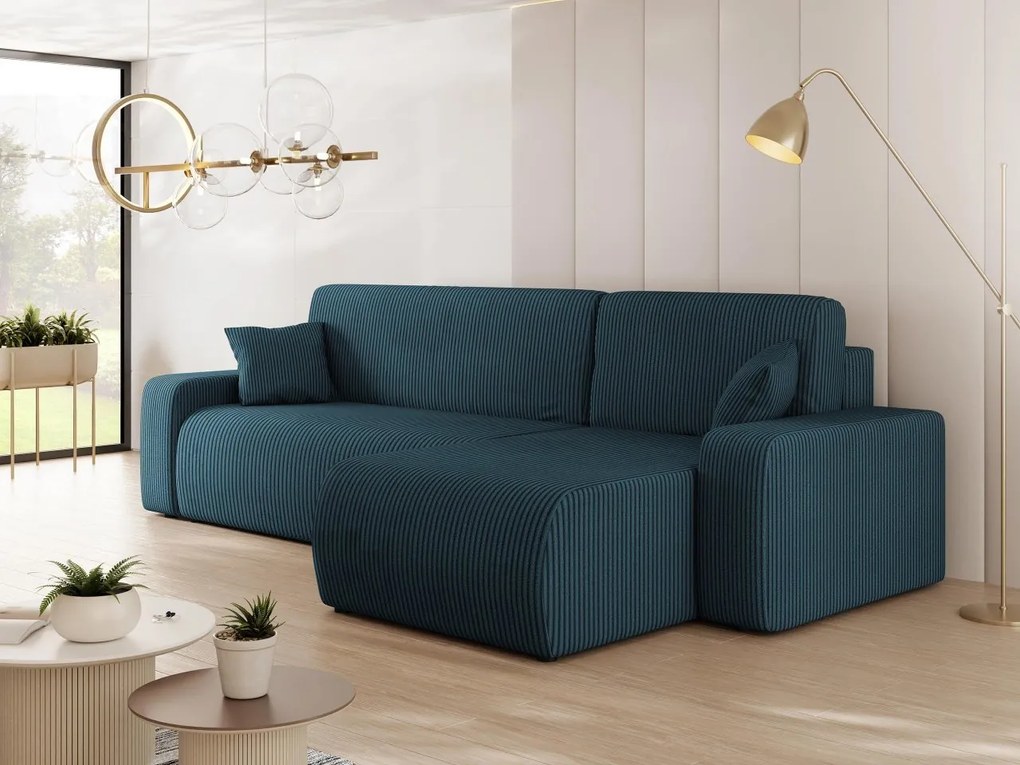 Colțar Euston L S (Albastru închis) (cu sp. depozitare). Promo -17%. 1105033