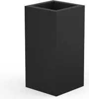 Ghiveci plante design decorativ modern interior / exterior HIGH CUBE mini 14x14x28cm