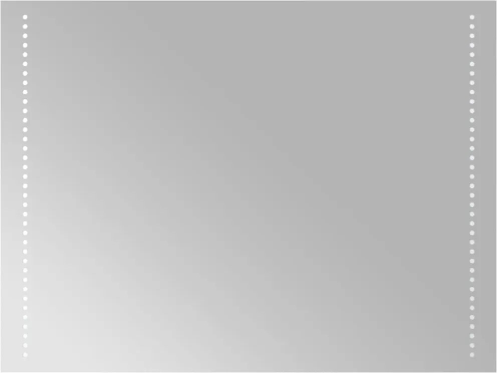 vidaXL Oglindă de baie cu LED, 60x80 cm