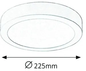 Rabalux 2660 - Plafonieră LED LOIS LED/18W/230V