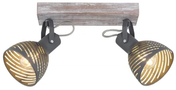 Spot MORI 2xE27/40W/230V Globo 54661-2