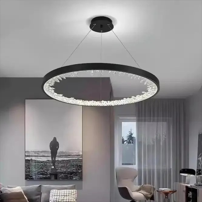 Lustra Cu telecomanda, Elit's, NEGRU, 50 w