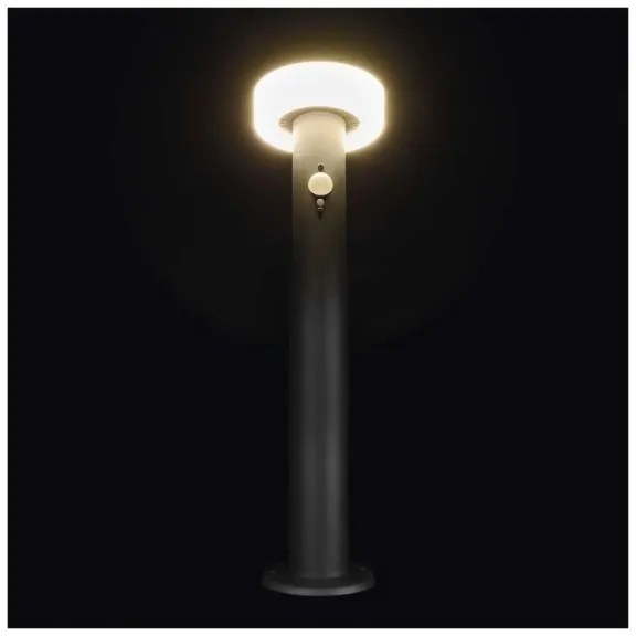 Lampă LED solară cu senzor LED/2W/3,7V 1200 mAh IP44 50 cm