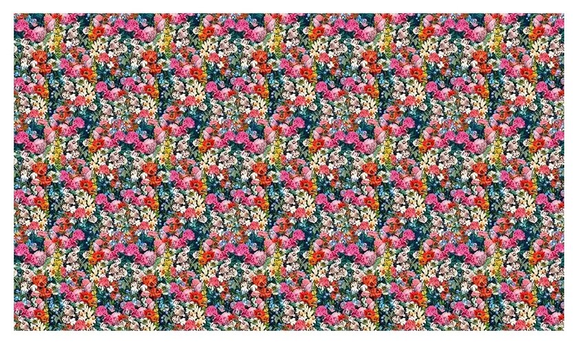 Tapet VLAdiLA Bouquet di primavera (Dark) 520 x 300 cm