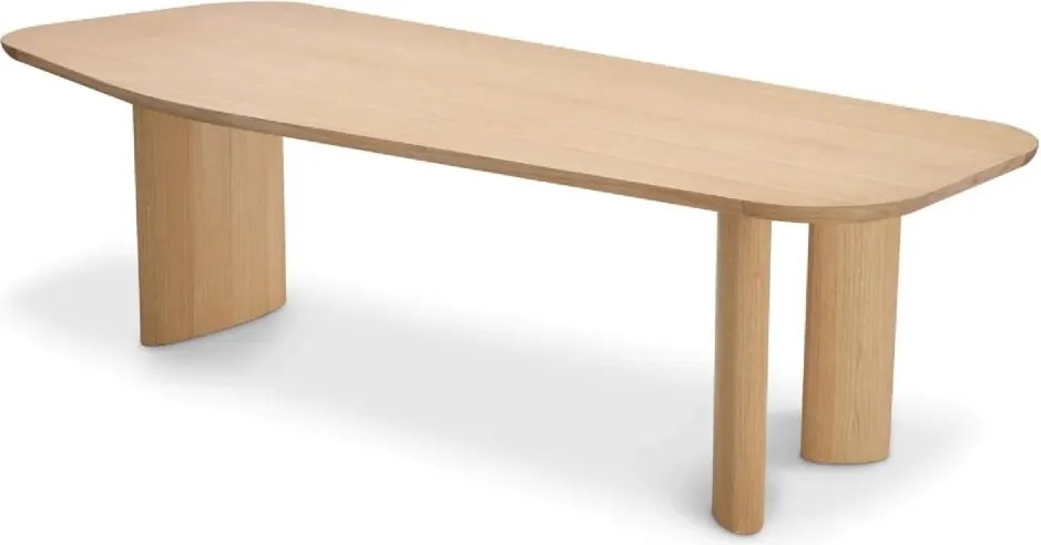 Masa dining moderna design LUX Flemings natur 250x105cm