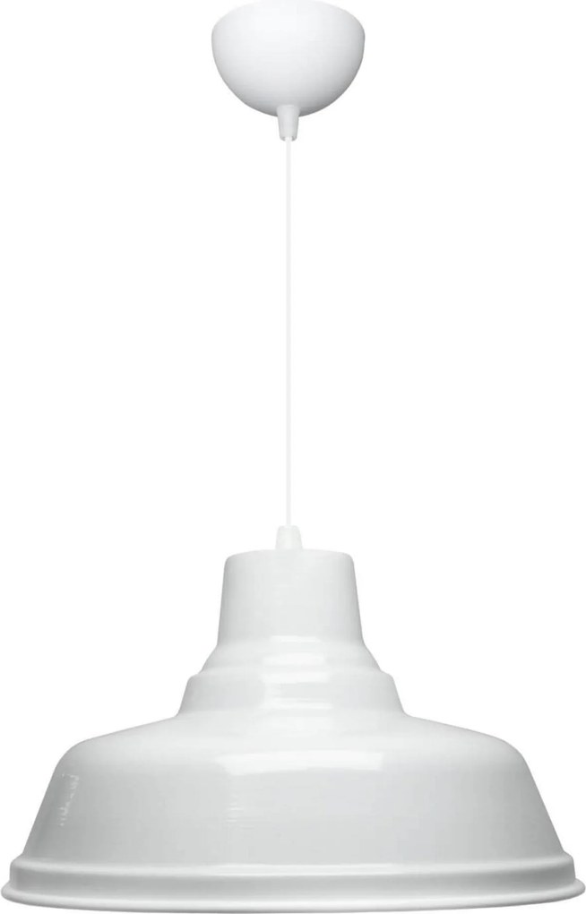 Lustra AYD-3709, alb, metal, 31x100 cm