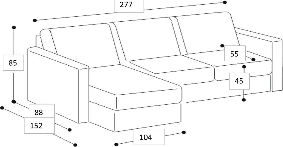 Colțar gri-maro (colț pe partea dreaptă) Copenhagen – Scandic