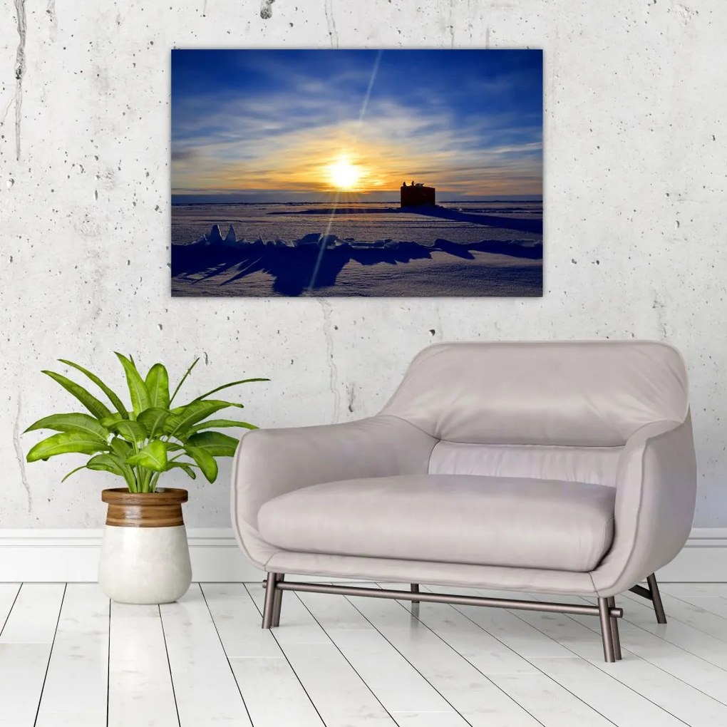 Tablou - peisaj polar (90x60 cm)