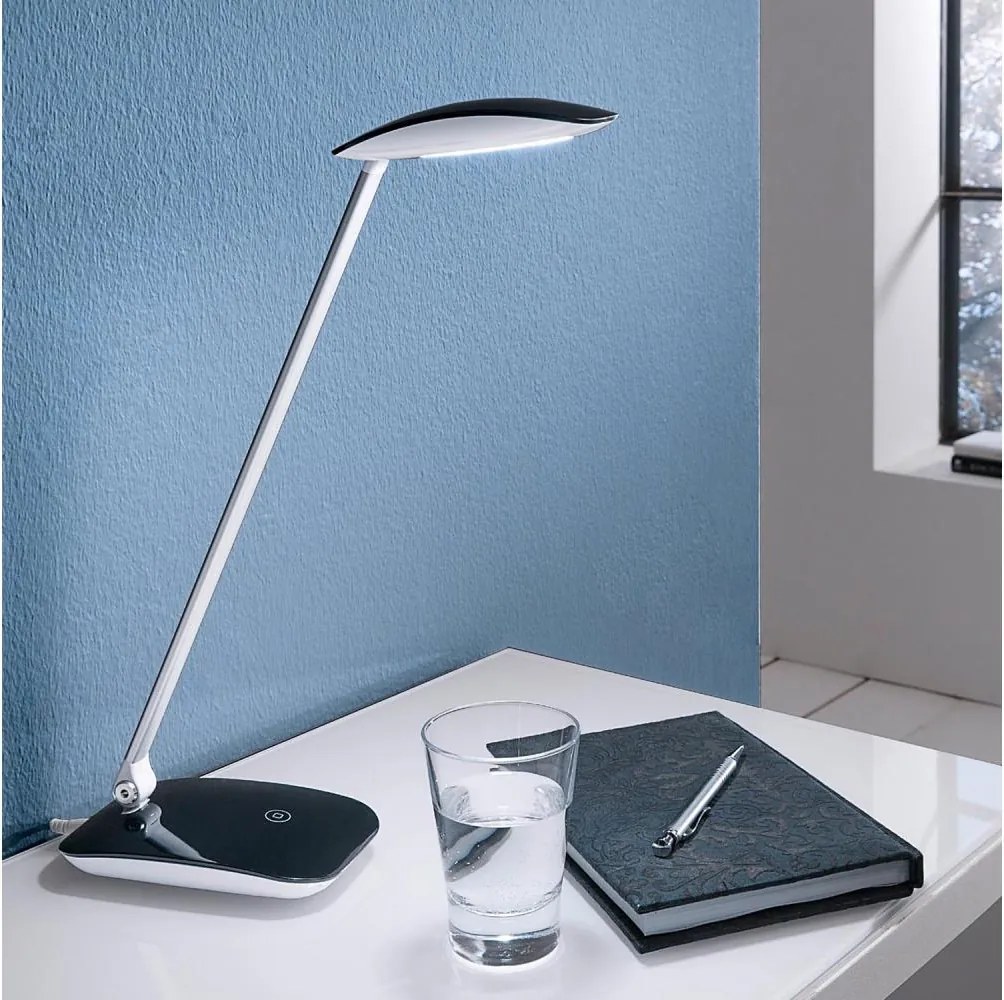 Eglo 95696 - Lampă de birou LED reglabilă CAJERO, 4,5 W, USB