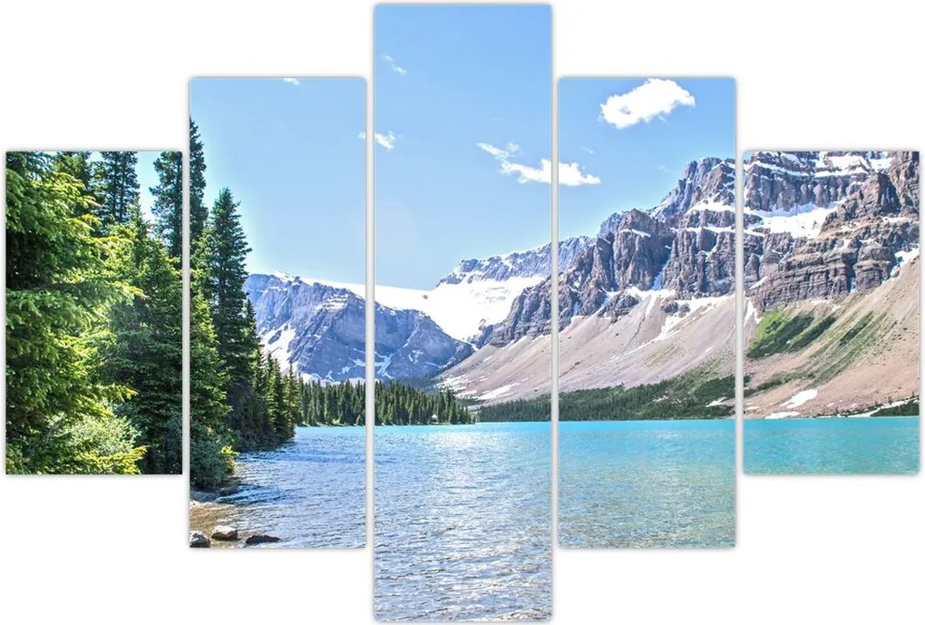 Tablou - Lac Alpin (150x105 cm)