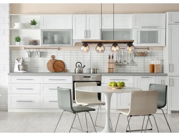 Lustră pe cablu Globo 15569-4HW CONNI 4xE27/25W/230V